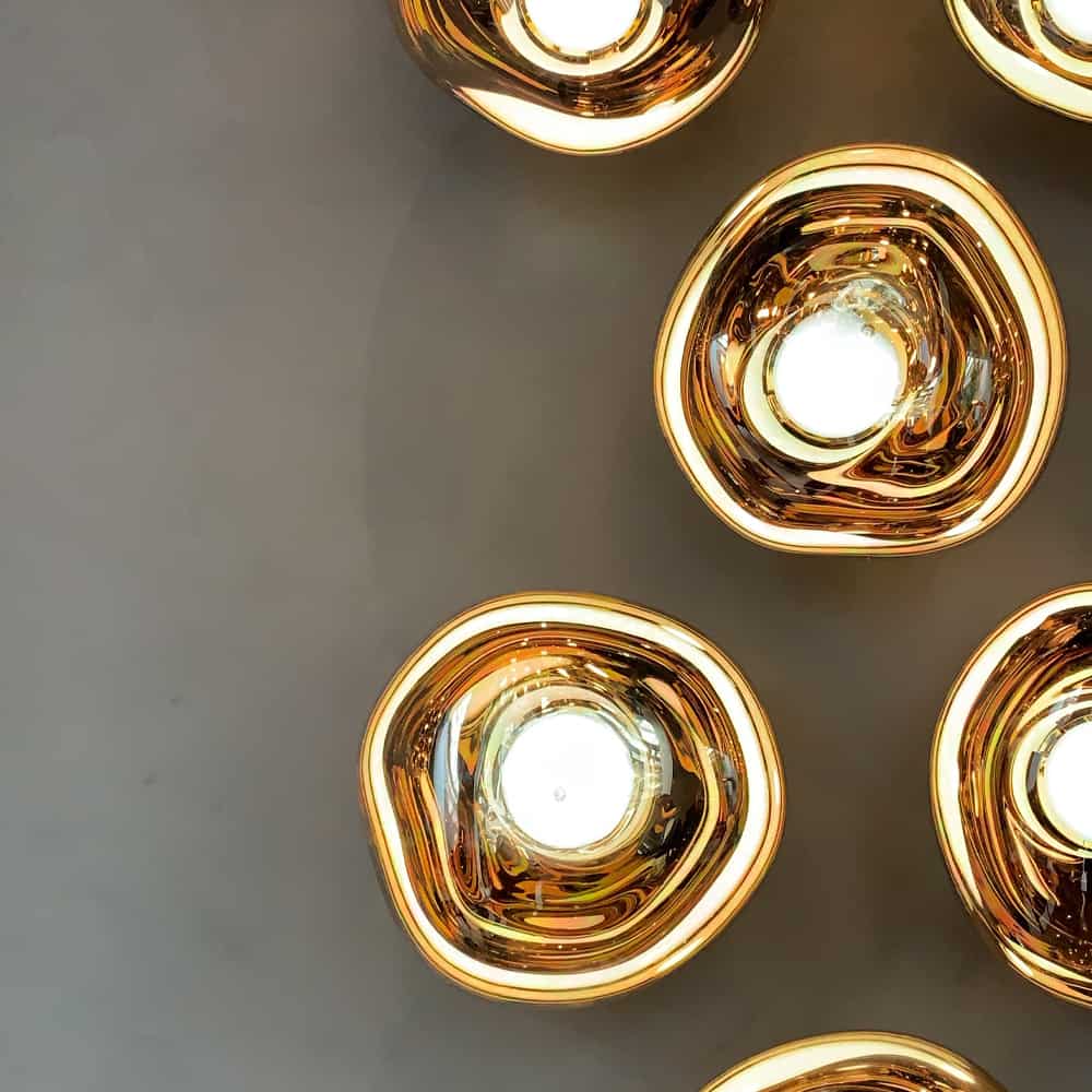 Tom Dixon Melt light fixture in Manzoni milano 2019