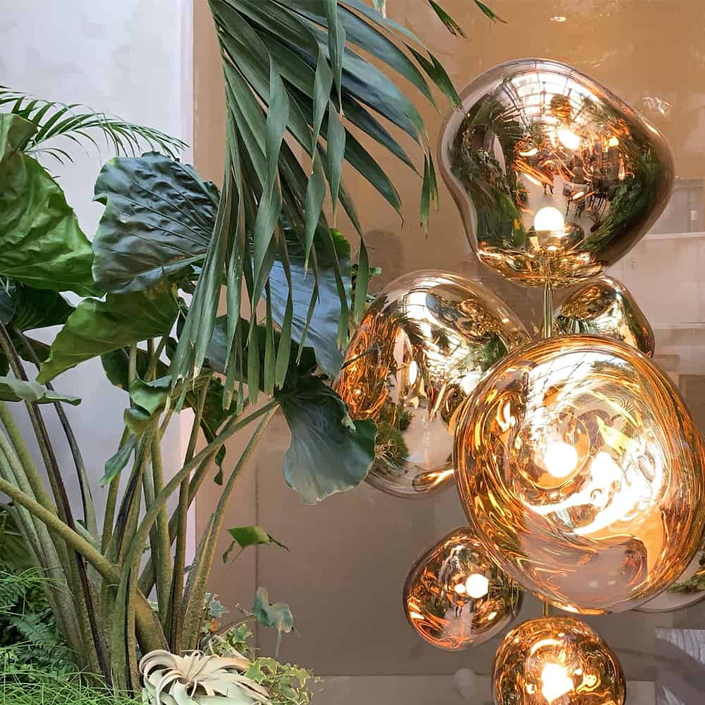 Tom Dixon Melt light fixture in Manzoni milano 2019