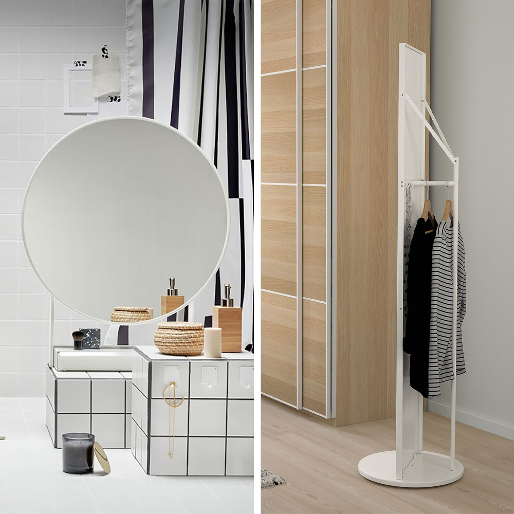 IKEA 2020 catalog VENNESLA mirror collection